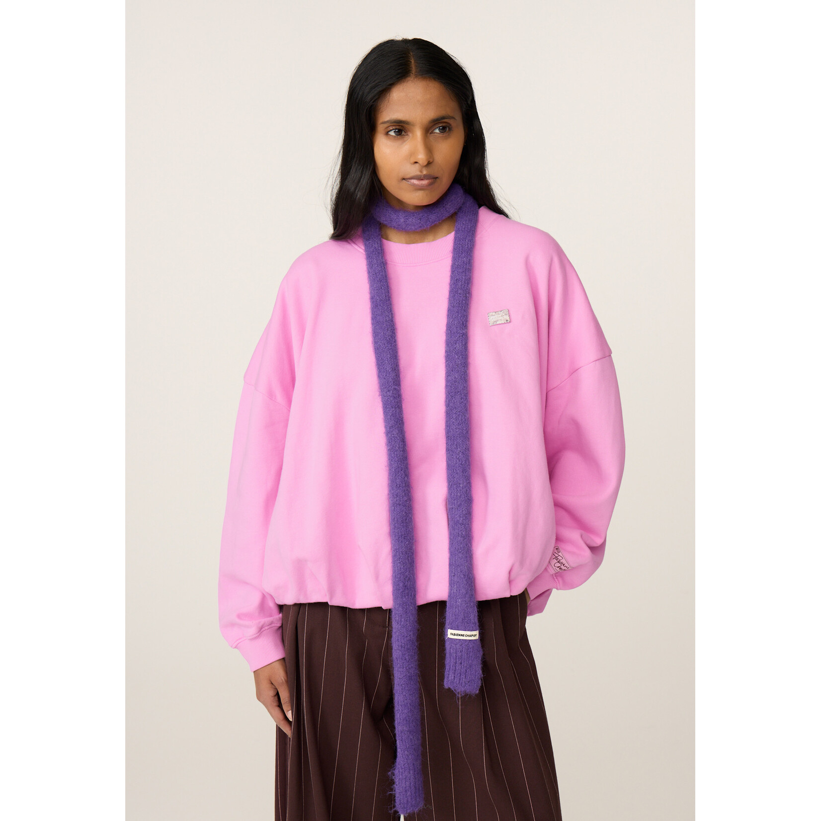 Fabienne Chapot Bubble sweater Pink candy