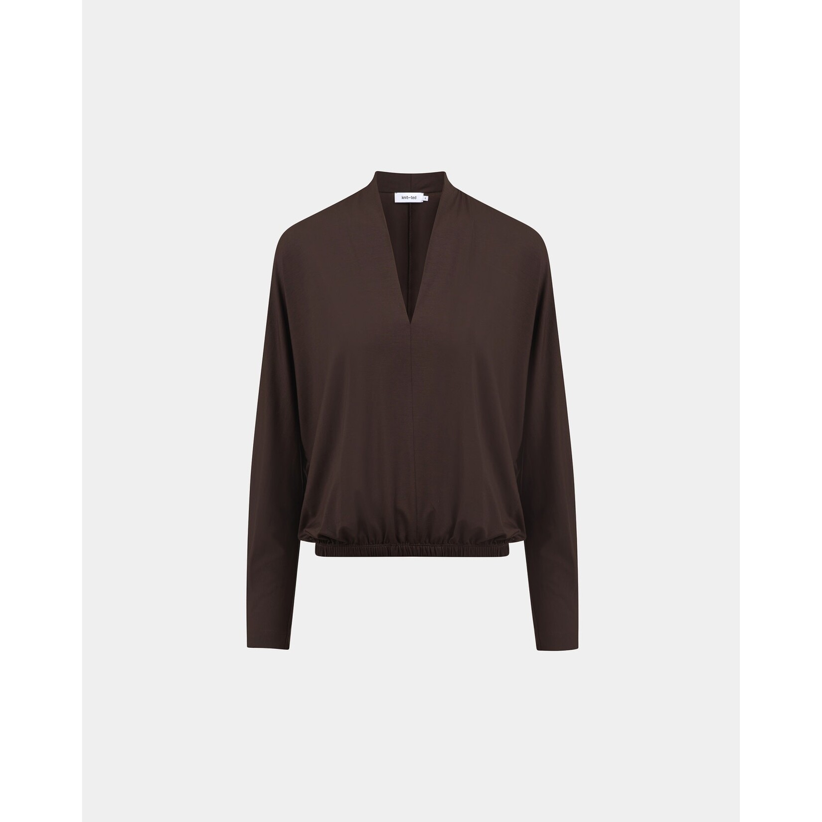 Knit-ted Bobbie top Choco