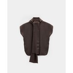 Knit-ted Mira top Choco