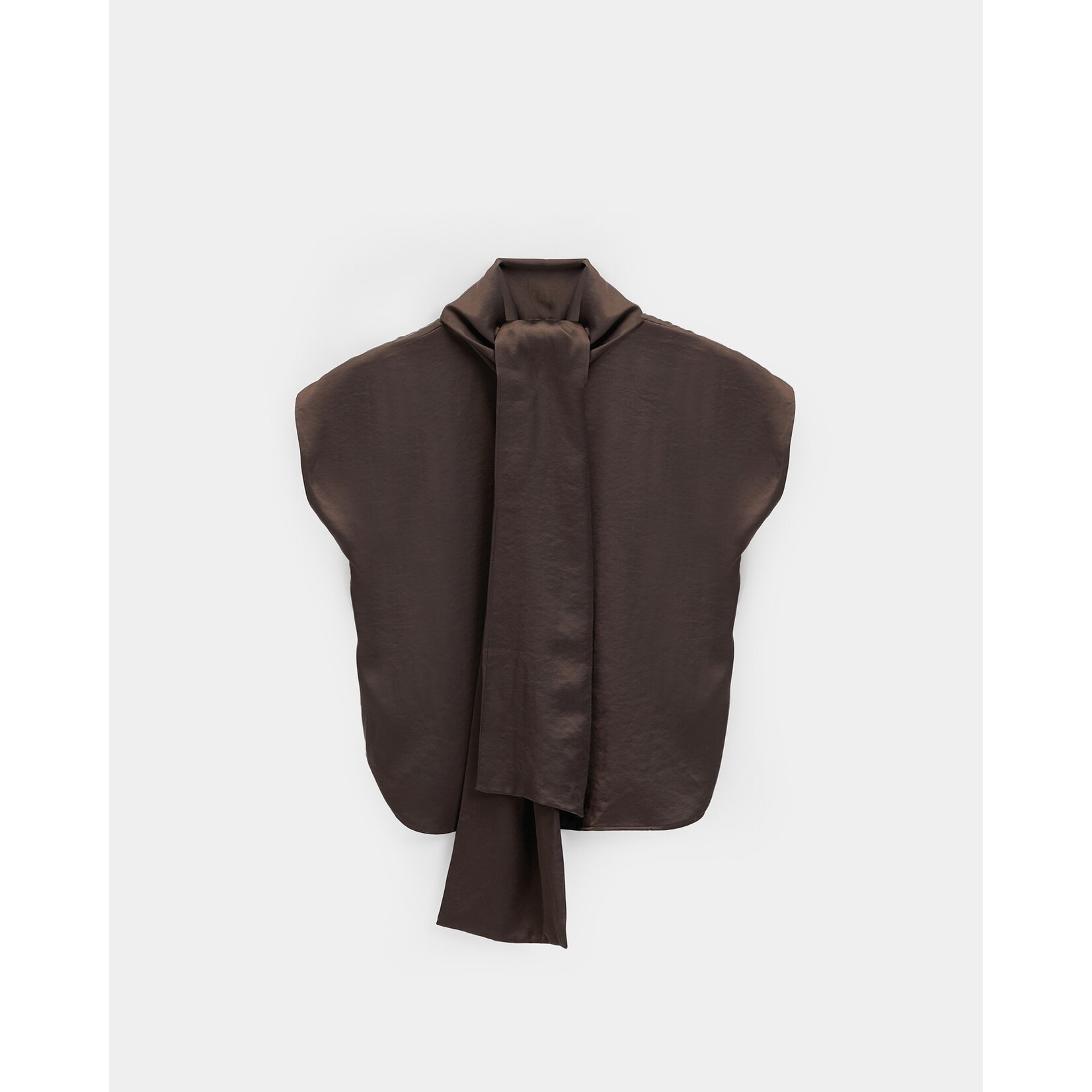Knit-ted Mira top Choco