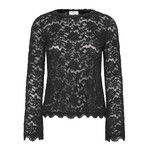 Rosemunde Delicia bell cuffs t-shirt Black