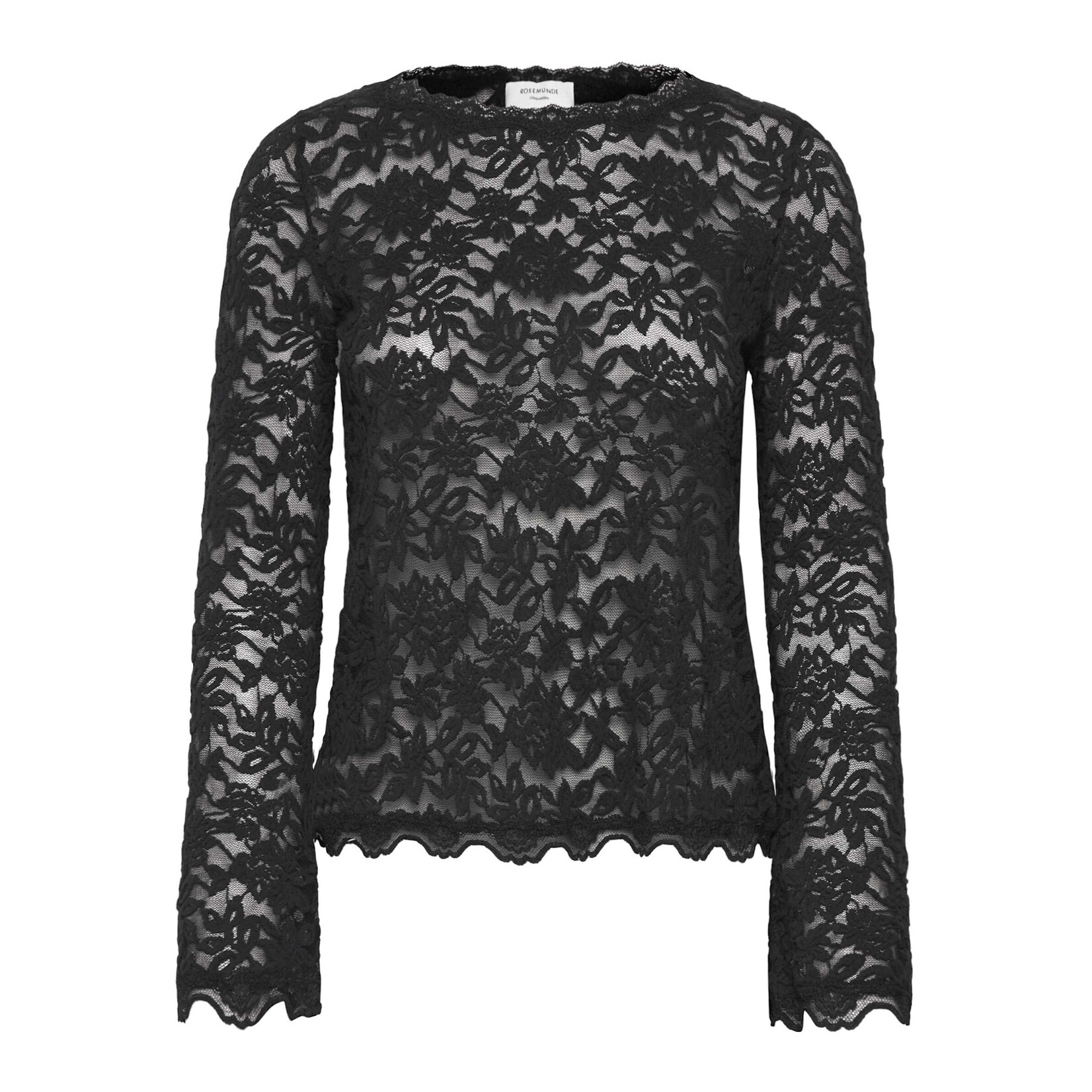 Rosemunde Delicia bell cuffs t-shirt Black
