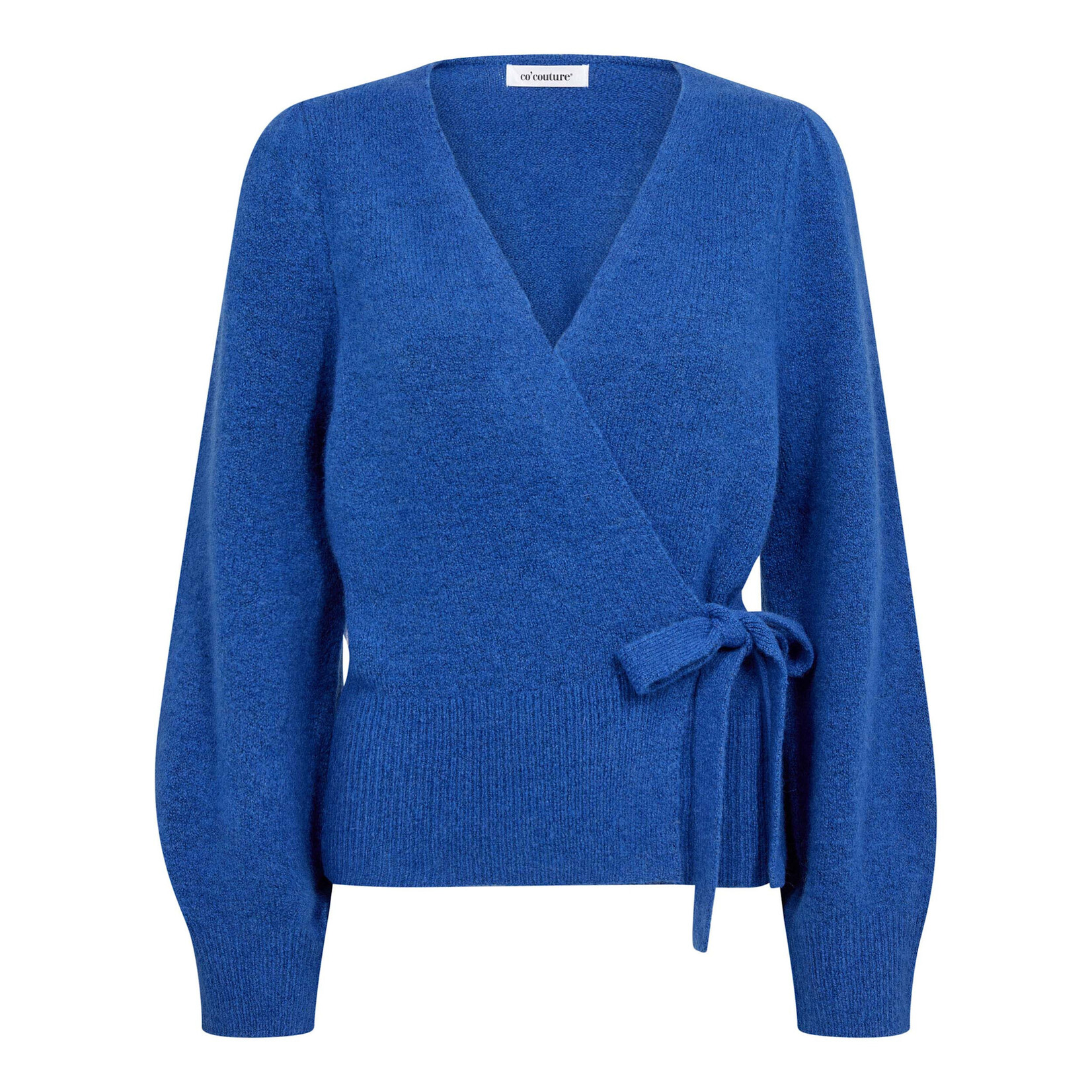 Co'couture Roger wrap cardigan New blue