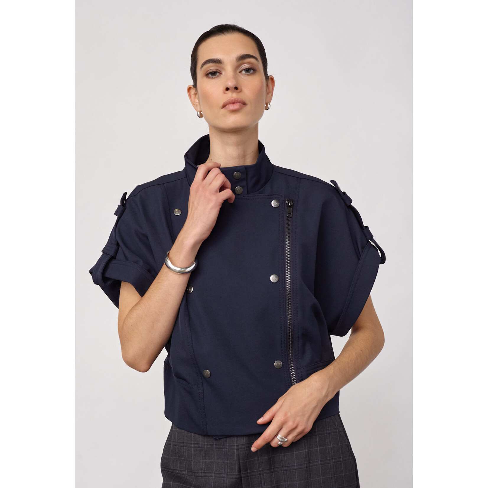 Co'couture Luna vest Navy