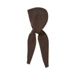 Lollys Laundry Elise knit bonnet Dark mokka