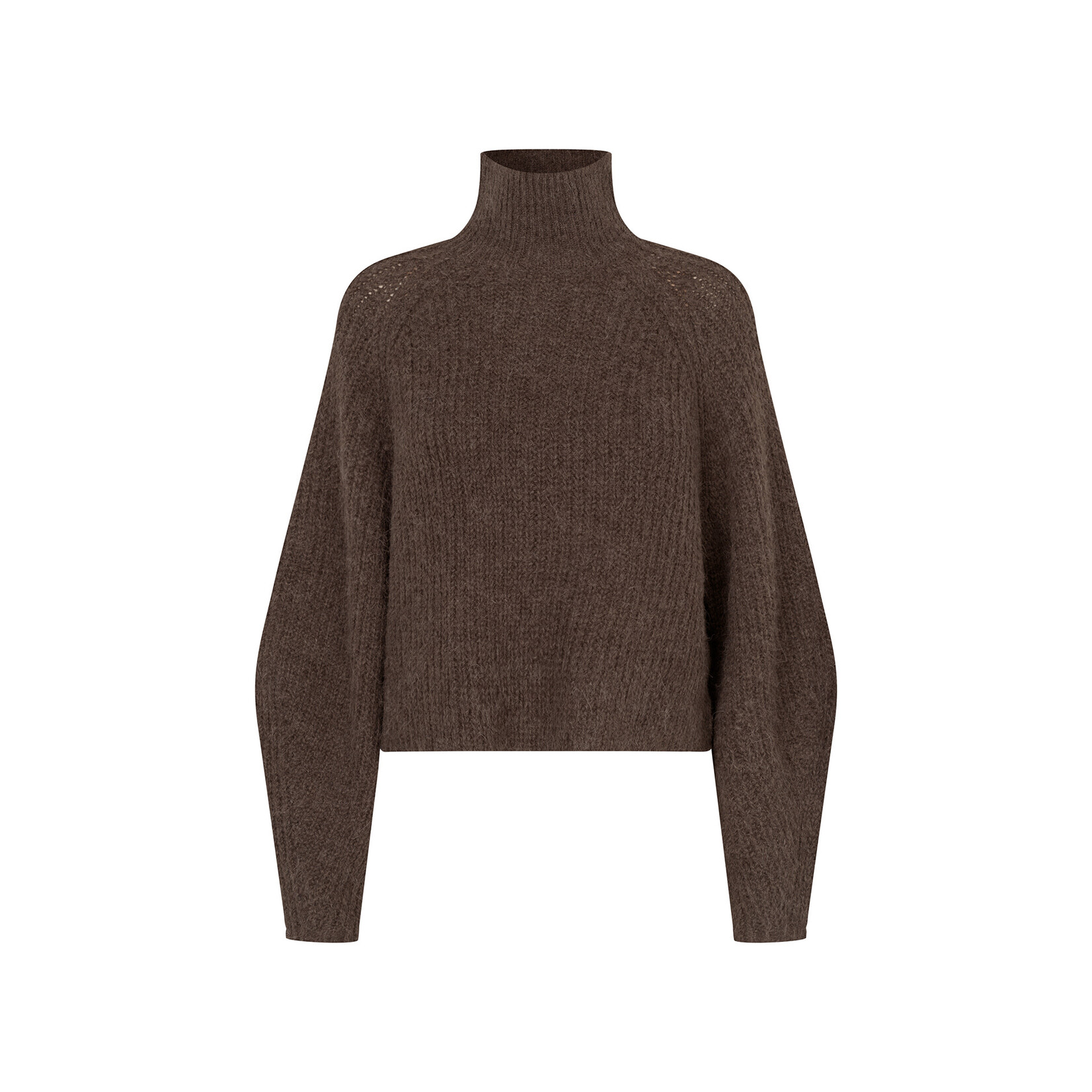 Lollys Laundry Elio knit jumper Dark mokka