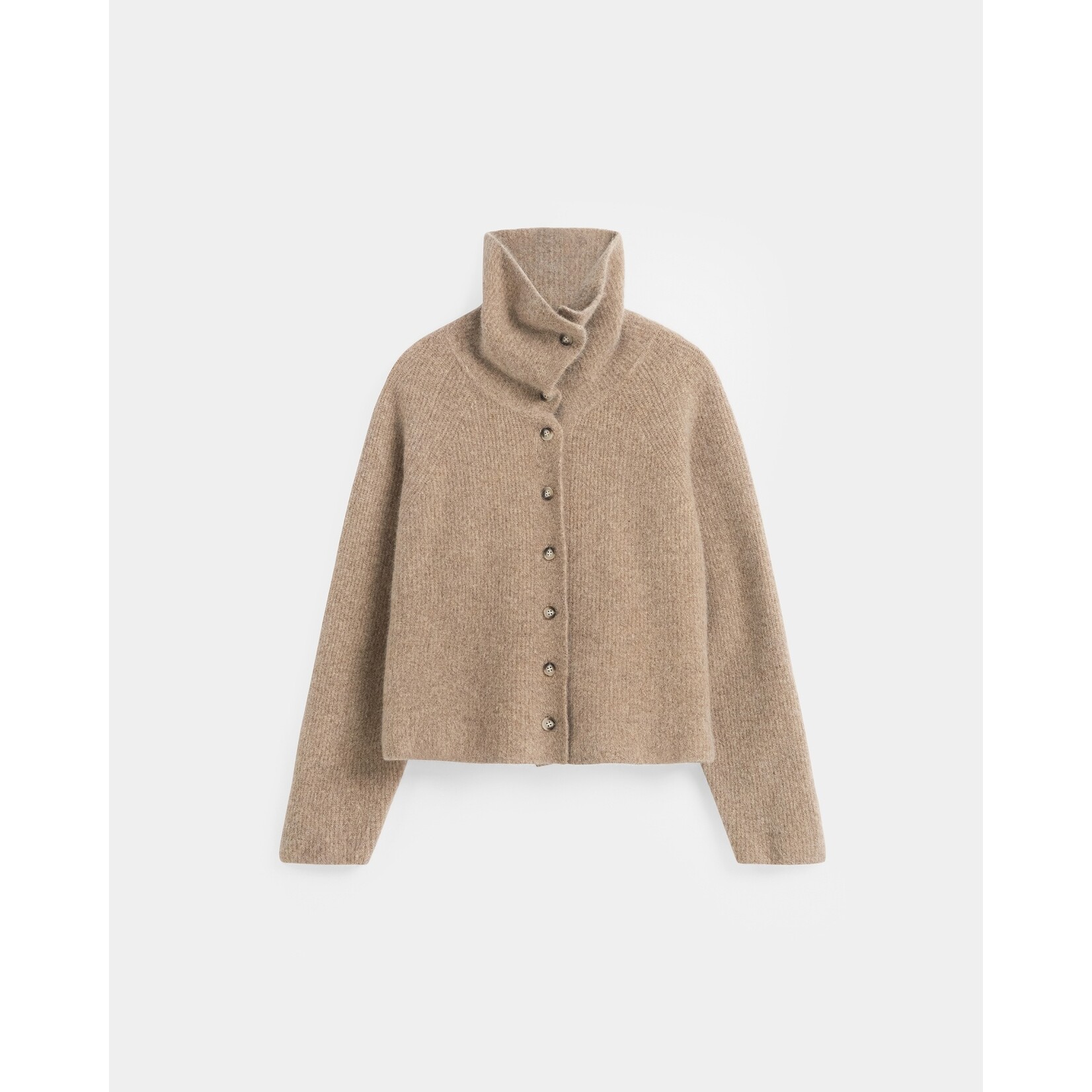 Knit-ted Milo cardigan Walnut