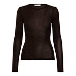 Rosemunde Sara cashmere blend t-shirt Mole melange