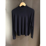 Cooper fine knit turtle pullover Marine