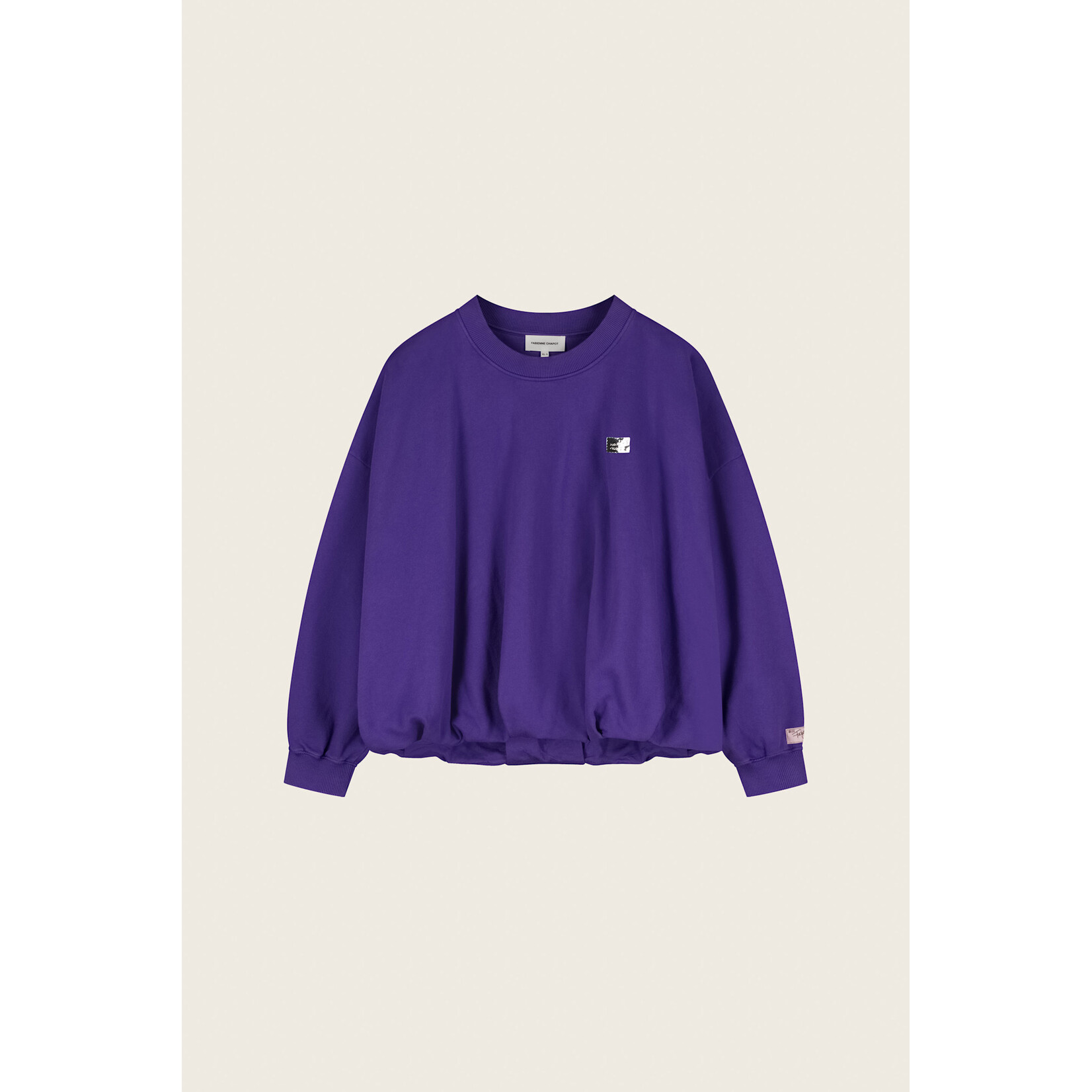 Fabienne Chapot Bubble sweater Deep purple