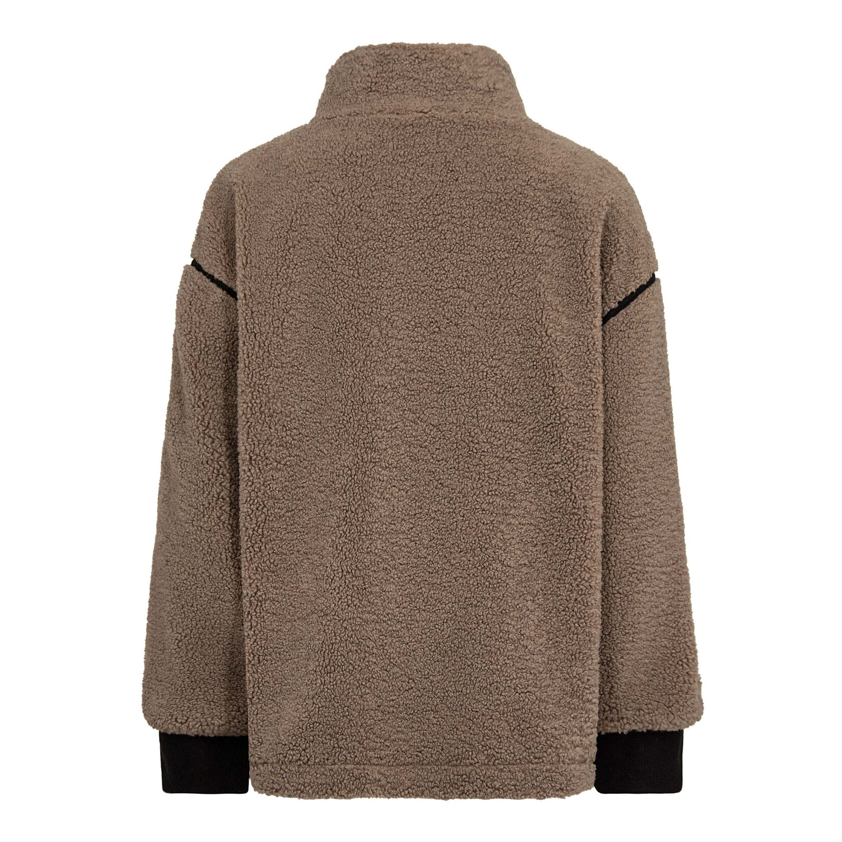 Co'couture Madin fleece anorak Walnut