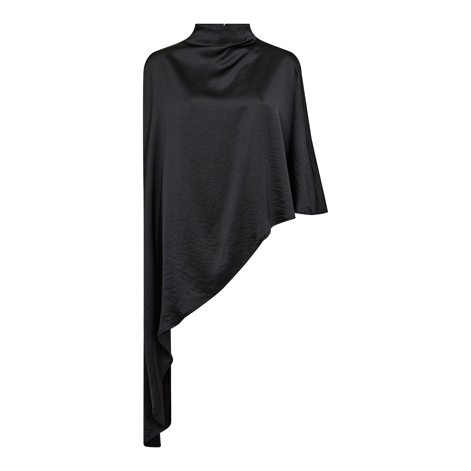 Co'couture Idun turtle cape blouse Black