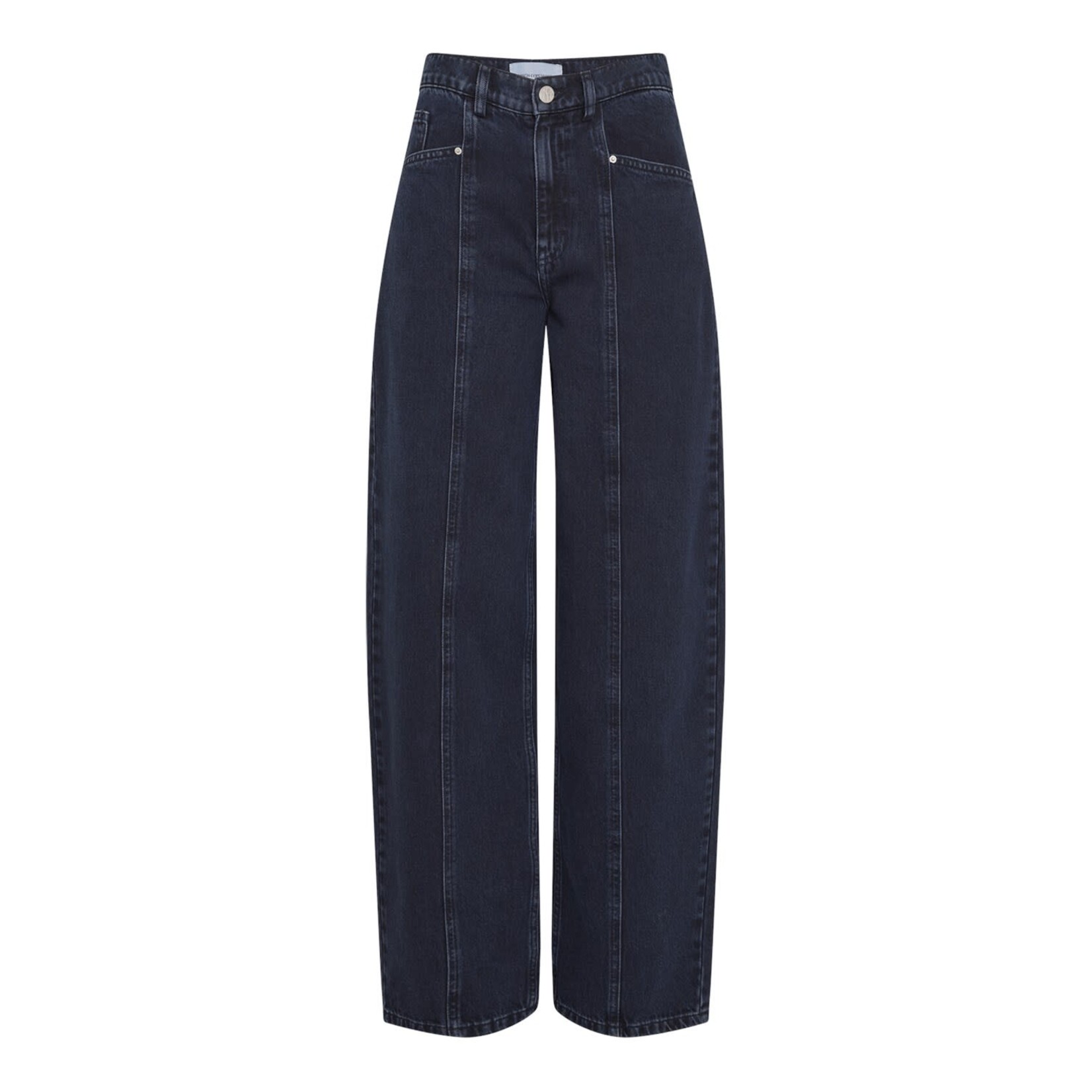 MSCH Utta evi tapered jeans Bleu black wash