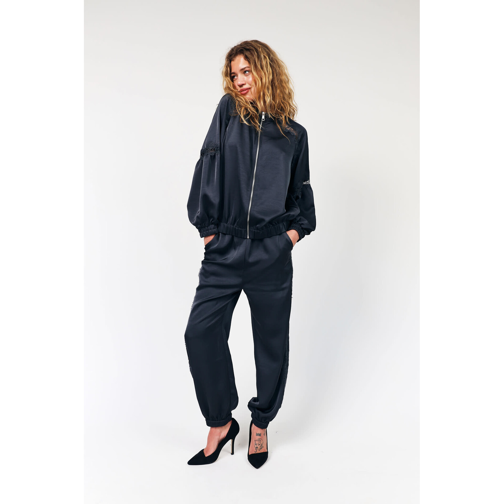 Lollys Laundry Catalina Jacket Washed black