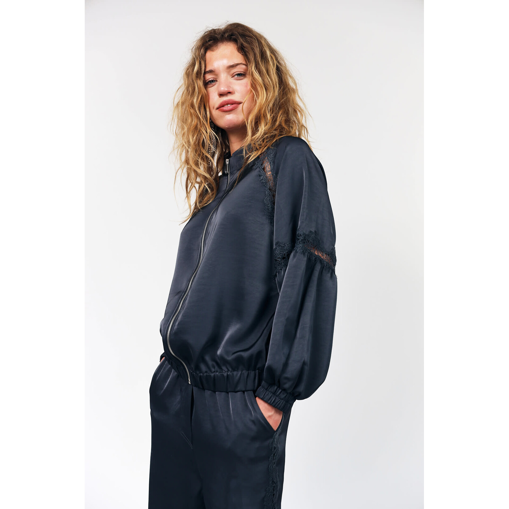 Lollys Laundry Catalina Jacket Washed black