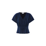 Lollys Laundry Mc Kenna top Dark blue