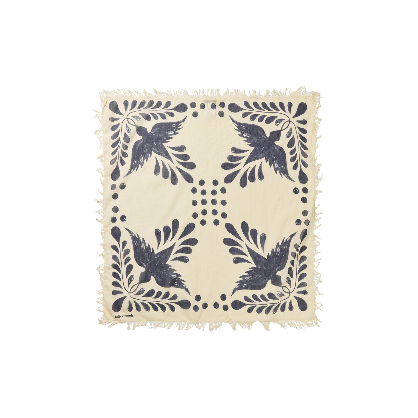 Lollys Laundry Noor scarf Dark blue