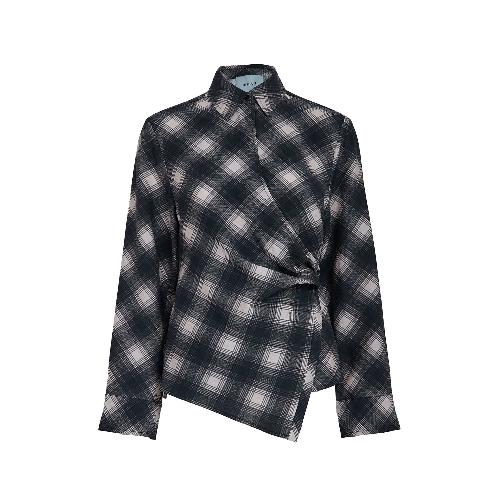 Minus Willow blouse Black check