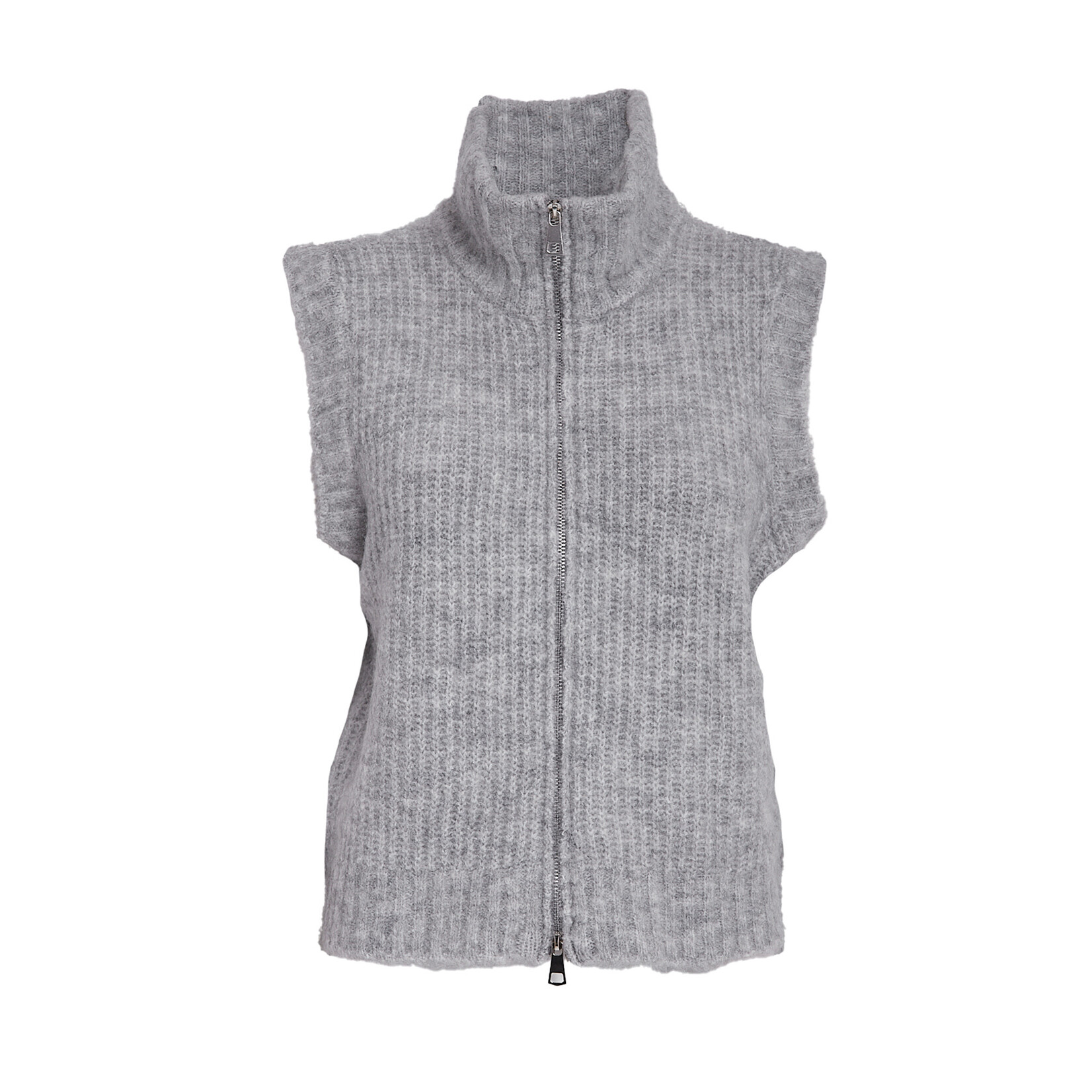 Minus Ginnie knit vest Frost gray