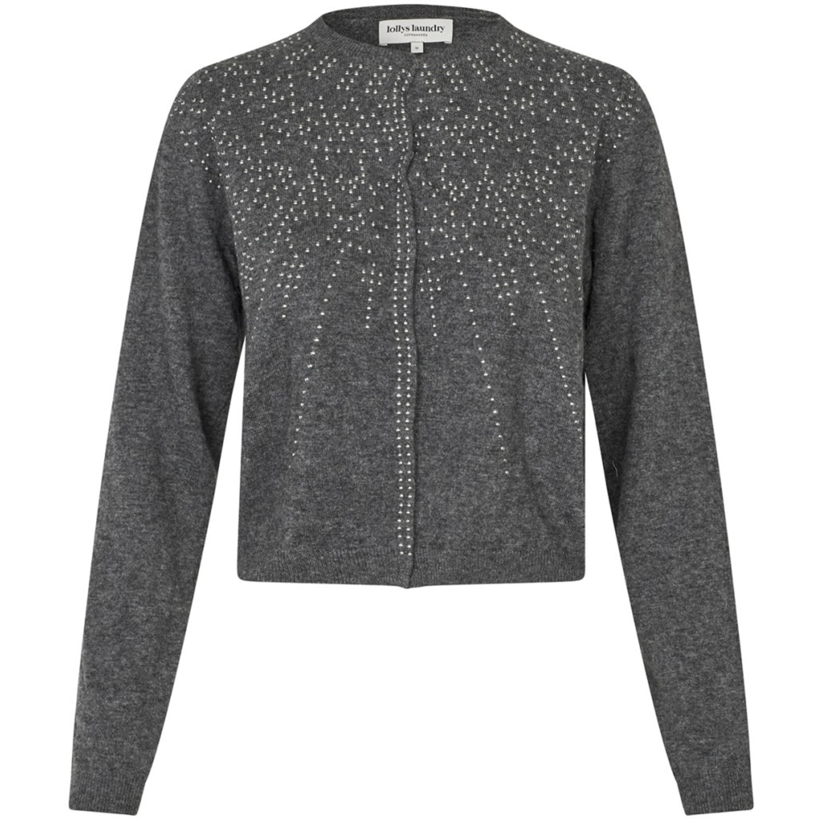 Lollys Laundry Jude knit cardigan Grey melange