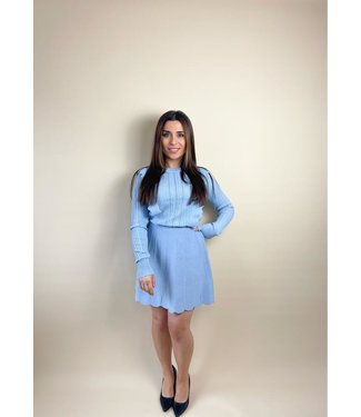 Fash&Home Lily Knit Top - Blue