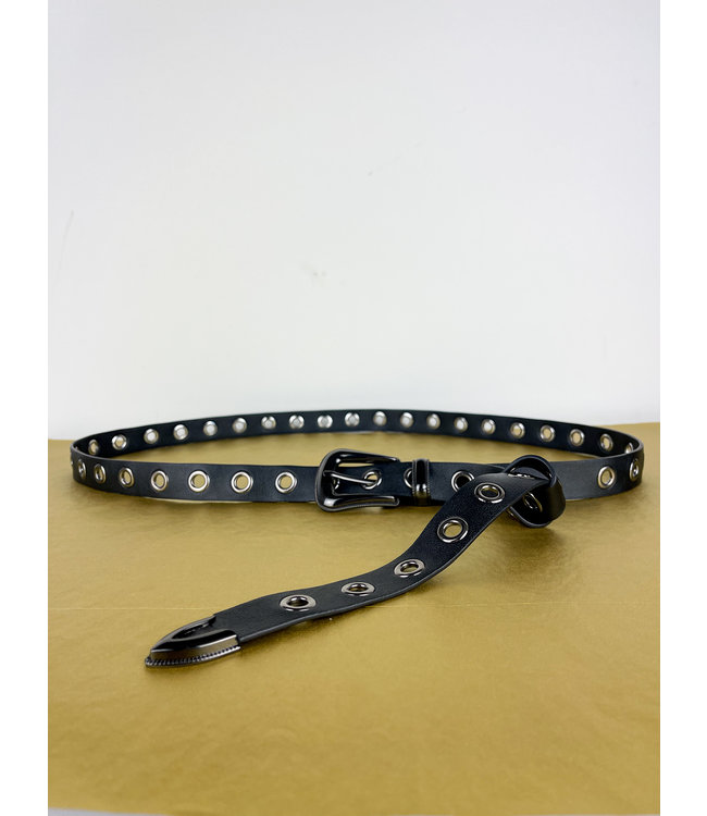 Belt it - Riem Zwart met Zwart