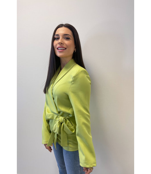 Fash&Home Sophia Blazer - Lime