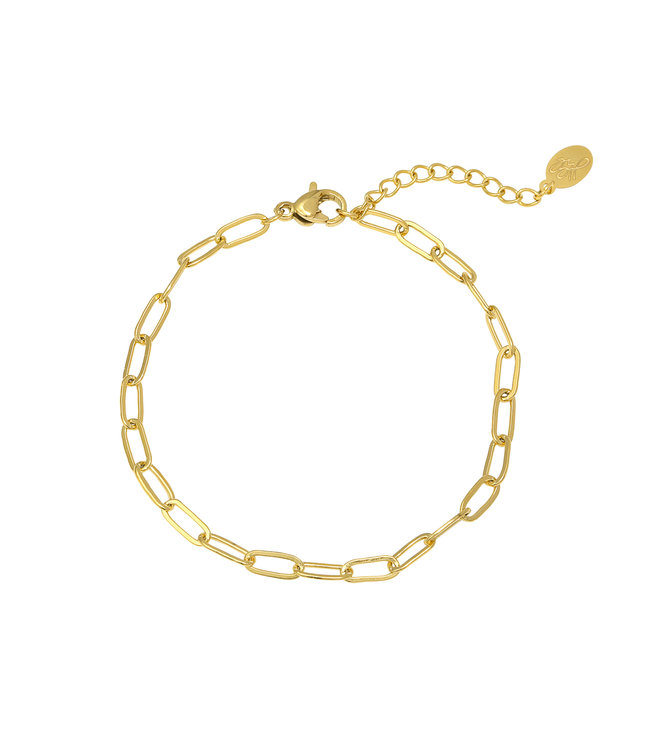 Fash&Home Gold Chain Bracelet