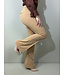 Fash&Home High waist Flared broek | Camel