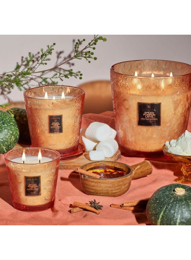 SPICED PUMPKIN LATTE - 3 wick hearth candle