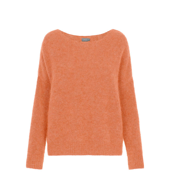 No Man's Land Sweater Bright Coral