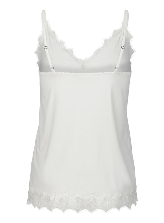 Billie strap top ivory