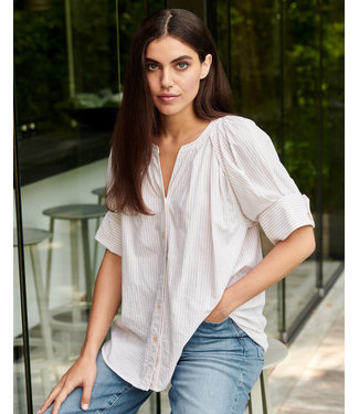 REPEAT cashmere Blouse Sand