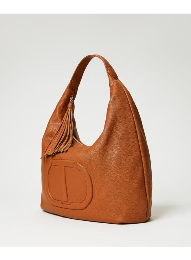 Hobo bag Brown Leather