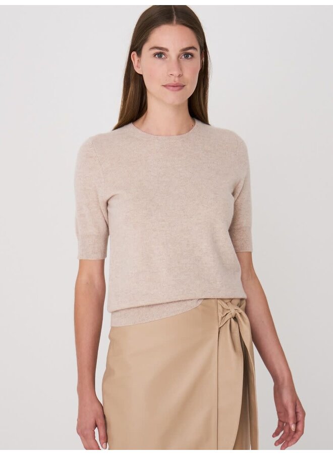 Cashmere top sand