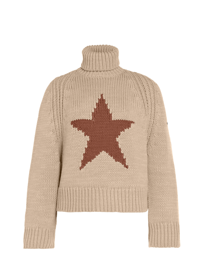 Beauty Knit Sweater sand