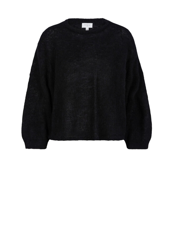 Ullysa Open Back Sweater raven