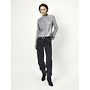 Liz Turtleneck Top grey cloud