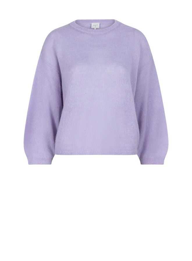 Ullysa Open Back Sweater frosty lavender