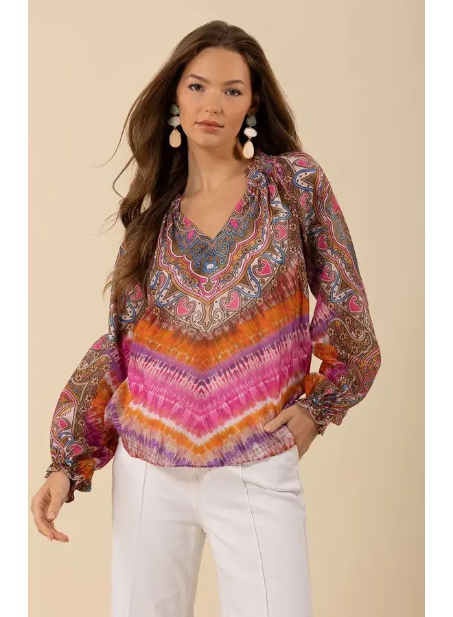 Voile Top SADIE pink