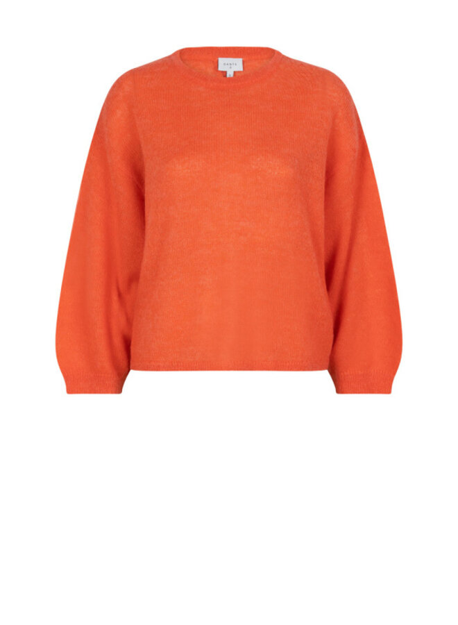 Ullysa Open Back Sweater apricot sorbet