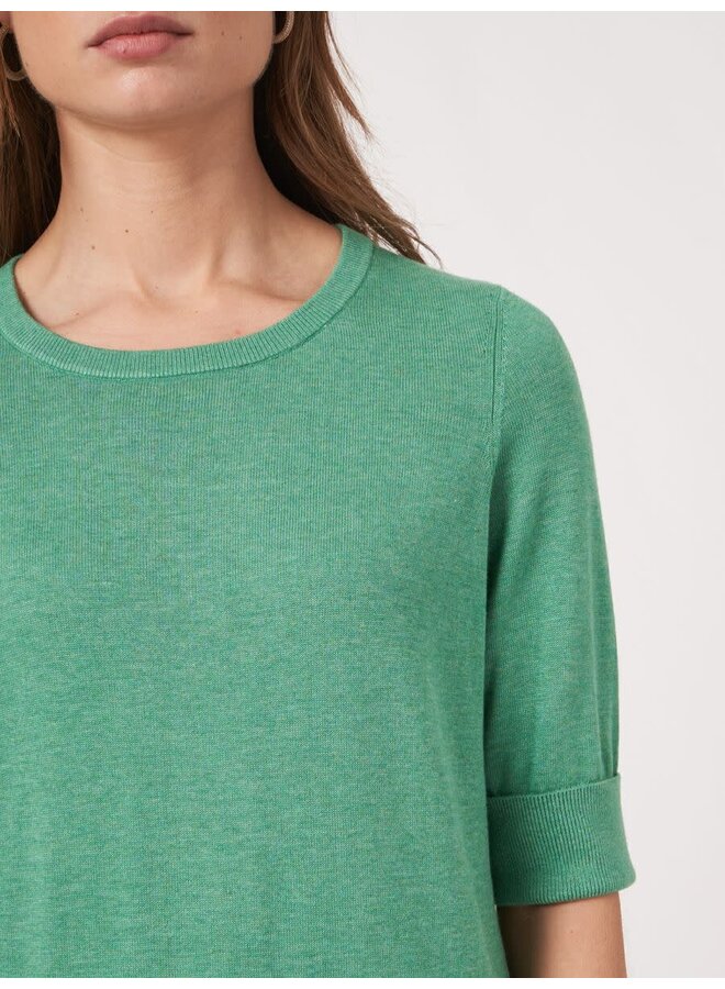 Sweater Cotton/Viscose green