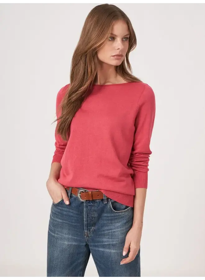 Sweater Cotton/Viscose strawberry