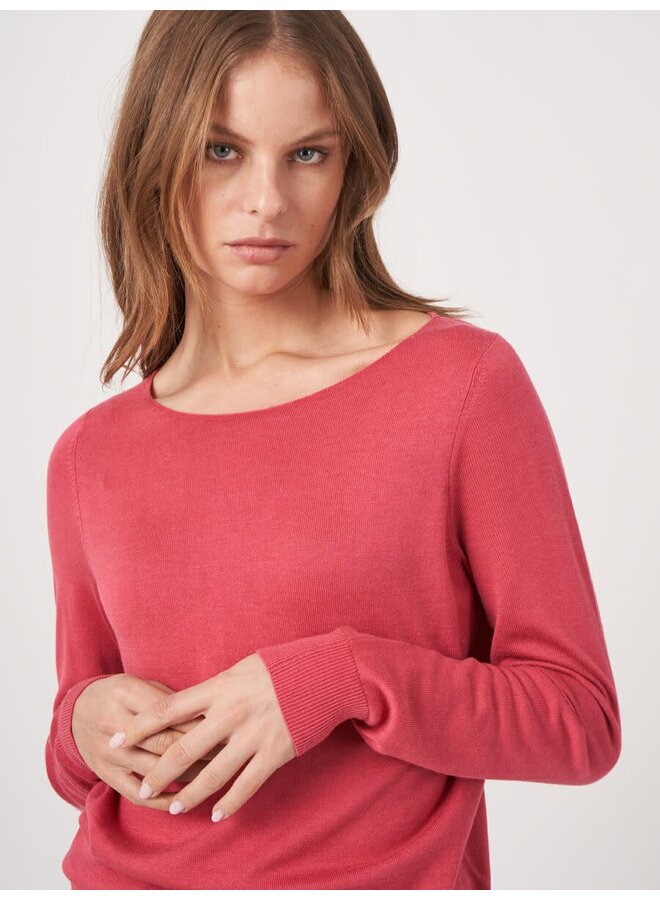 Sweater Cotton/Viscose strawberry