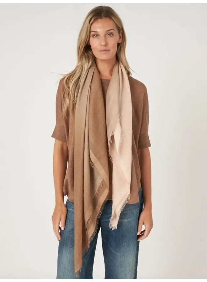 Scarf Cashmere/Silk pebble