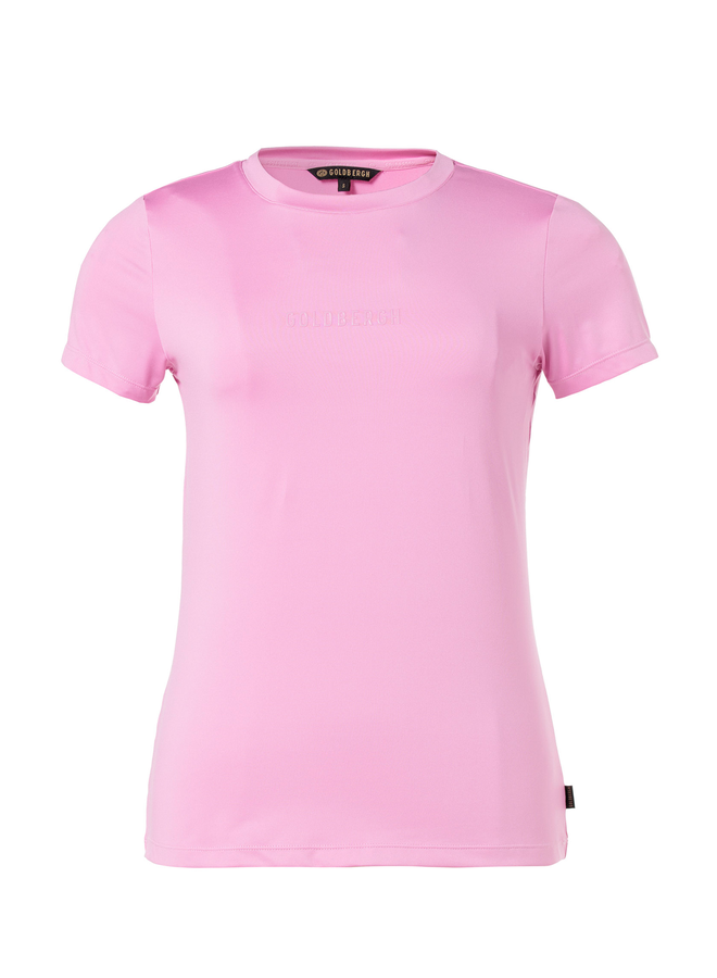 AVERY short sleeve top Miami pink