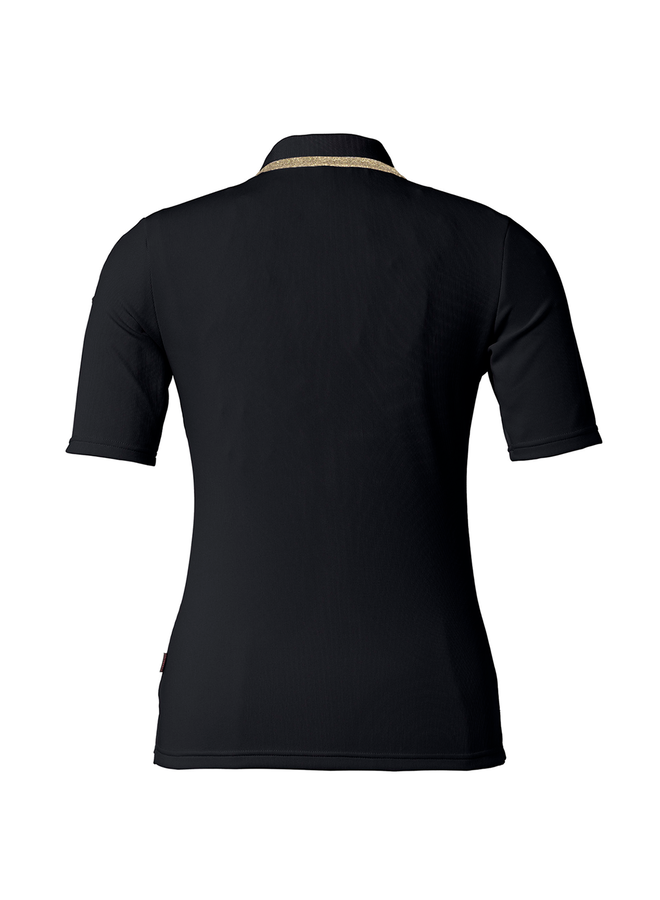 CASSIA short sleeve top Black