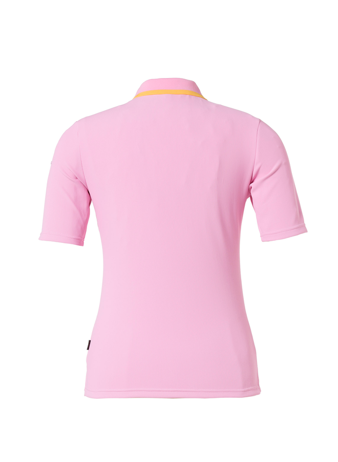 CASSIA short sleeve top Miami pink