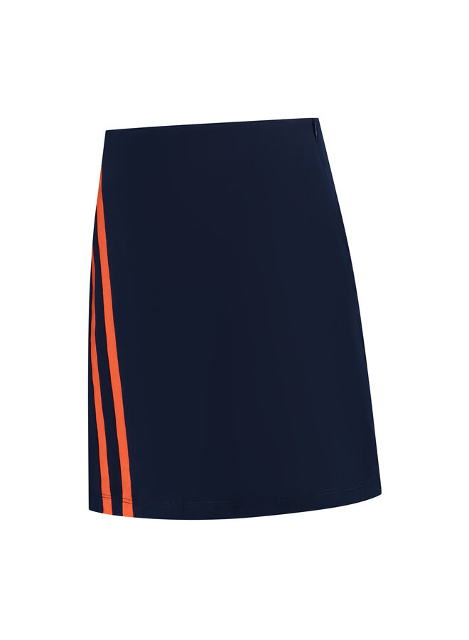 Bucci Skirt dark navy orange