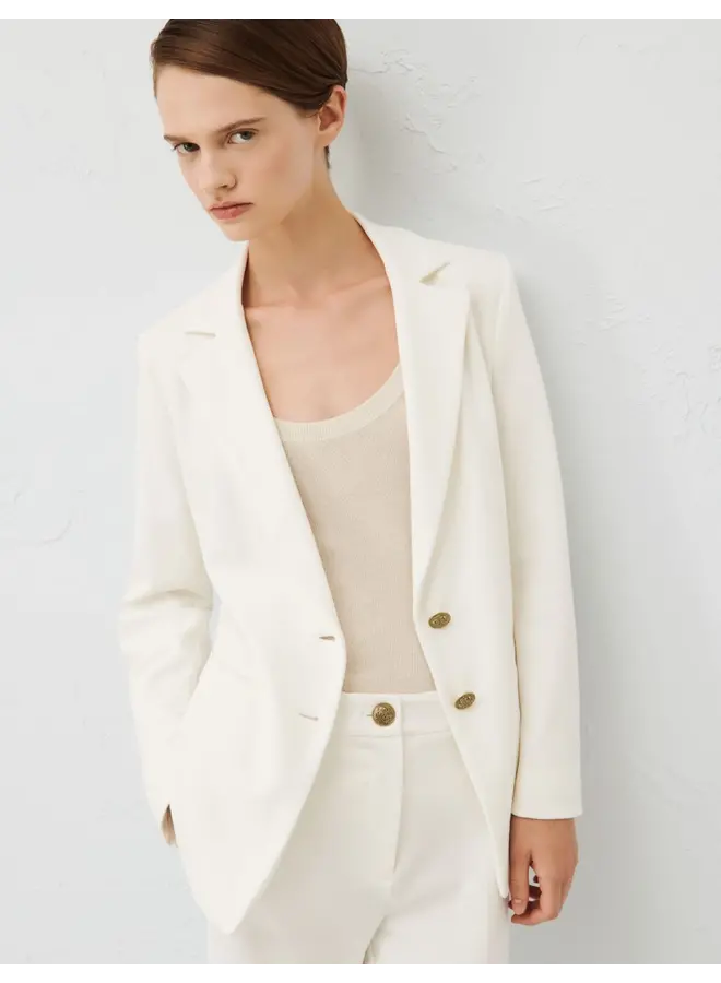 Blazer LIA wool white